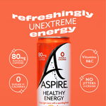 Mango Lemonade Aspire Healthy Energy Drinks