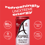 Cranberry Aspire Healthy Energy Drinks.